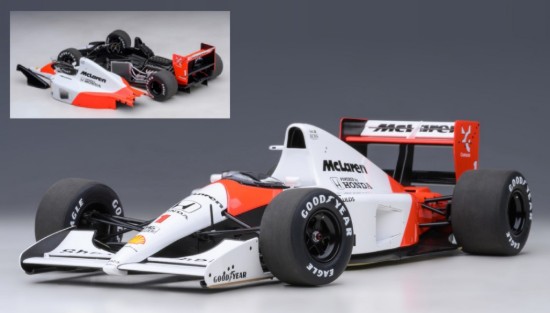 Immagine di MC LAREN HONDA MP4/6 1991 N.1 JAPANESE GP AYRTON SENNA 1:18
