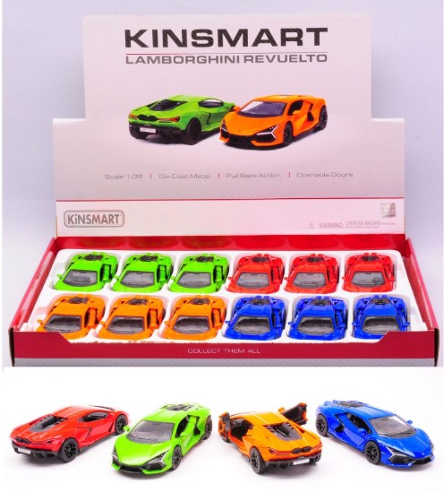 Immagine di LAMBORGHINI REVUELTO (5459D) COL.ASS.1:38 cm 12