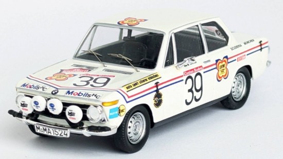 Immagine di BMW 2002 Ti ALPENFAHRT 1973 STROPPE-SMOLEJ 1:43