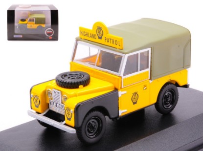 Immagine di LAND ROVER SERIES 1 88" CANVAS AA HIGHLAND PATROL YELLOW 1:43