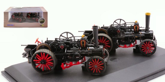 Immagine di TRATTORI FOWLER BB1 PLOUGHING ENGINE x 2 MASTER & MISTRESS 1:76