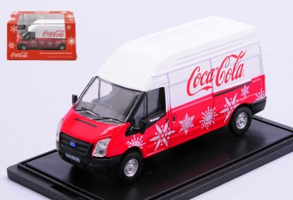 Immagine di FORD TRANSIT LWB HIGH COCA COLA 1:76