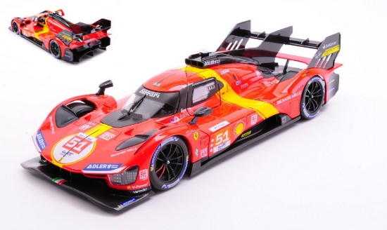 Immagine di FERRARI 499P N.51 WINNER 24 H LE MANS 2023 PIER GUIDI-CALADO-GIOVIN 1:24
