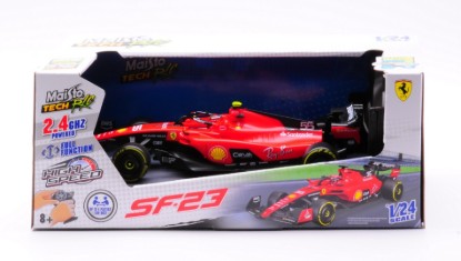Immagine di FERRARI SF-23 F1 N.55 C.SAINZ 2.4 GHZ RADIOCOMANDO 1:24