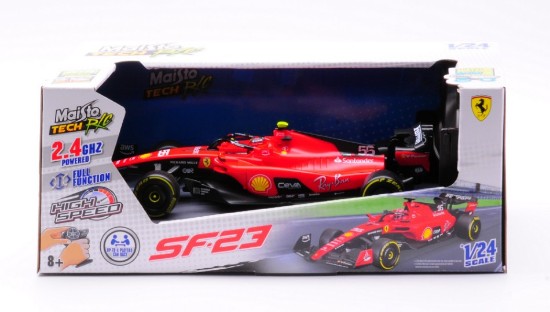 Immagine di FERRARI SF-23 F1 N.55 C.SAINZ 2.4 GHZ RADIOCOMANDO 1:24