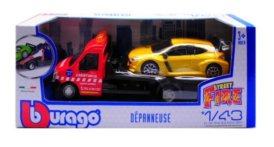 Immagine di RENAULT MEGANE RS + FLATBED TRANSPORTER 1:43