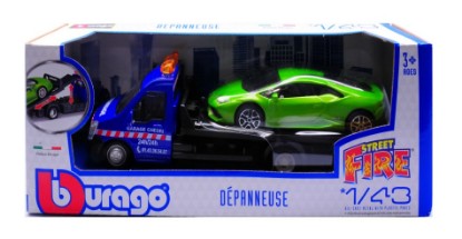 Immagine di LAMBORGHINI HURACAN + FLATBED TRANSPORTER 1:43