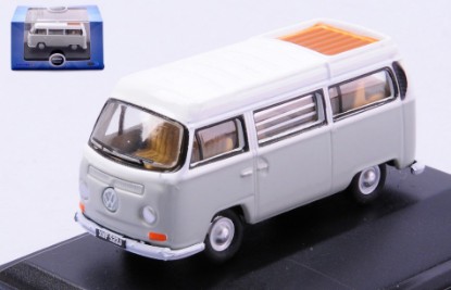 Immagine di VW BAY WINDOW CAMPER SILVER/GREY 1:76