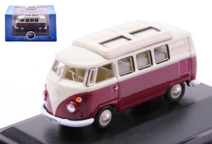 Immagine di VW T1 CAMPER TITAN RED/BEIGE 1:76