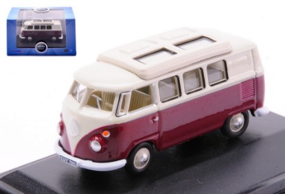 Immagine di VW T1 CAMPER TITAN RED/BEIGE 1:76