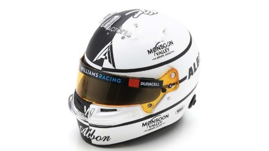 Immagine di CASCO WILLIAMS ALEXANDER ALBON BRITISH GP 2023 1:5