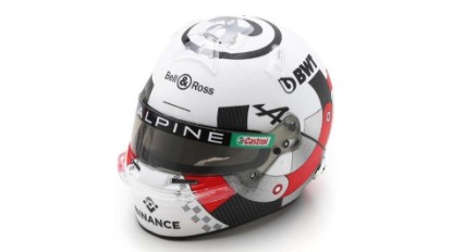 Immagine di CASCO BWT ALPINE ESTEBAN OCON BELGIAN GP 2023 1:5
