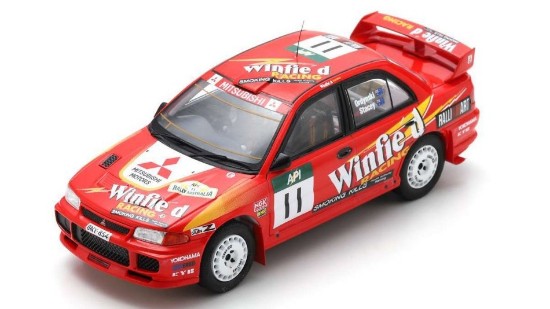 Immagine di MITSUBISHI LANCER EVO III N.11 6th RALLY AUSTRALIA 1997 ORDYNSKI-STACEY