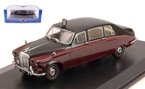Immagine di DAIMLER DS 420 QUEEN MOTHER 1989 DARK RED/BLACK 1:43