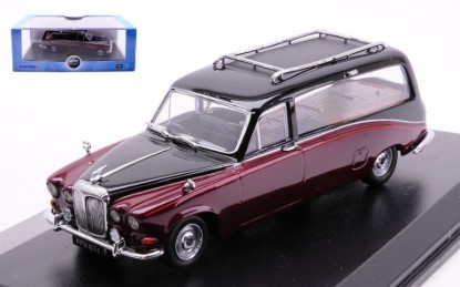 Immagine di DAIMLER HEARSE BLACK/BURGUNDY 1:43