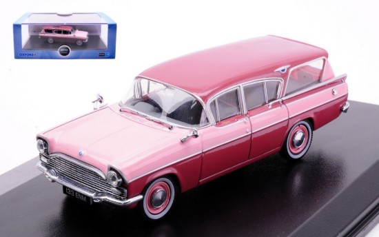 Immagine di VAUXHALL CRESTA FRIARY ESTATE 1958 ROSA CREPUSCOLO/LILLA FOSCHIA 1:43