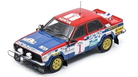 Immagine di DATSUN 160J N.1 WINNER SAFARI RALLY 1980 S.METHA-M.DOUGHTY 1:43