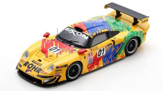 Immagine di PORSCHE 911 GT1 N.01 WINNER LAS VEGAS 1997 PILGRIM-MC NISH 1:43