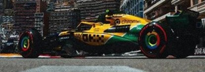 Immagine di MC LAREN MCL38 N.4 4th MONACO GP 2024 LANDO NORRIS 1:18