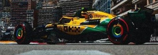 Immagine di MC LAREN MCL38 N.4 4th MONACO GP 2024 LANDO NORRIS 1:18