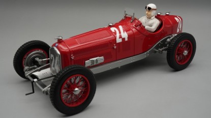Immagine di ALFA ROMEO P3 TIPO B N.24 MONZA GP 1932 T.NUVOLARI W/DRIVER 1:18