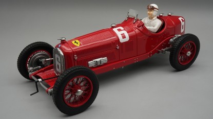Immagine di ALFA ROMEO P3 TIPO B N.6 WINN.MONZA GP 1932 R.CARACCIOLA W/DRIVER 1:18