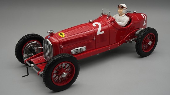 Immagine di ALFA ROMEO P3 TIPO B N.2 WINN.GERMAN GP 1932 R.CARACCIOLA W/DRIVER 1:18
