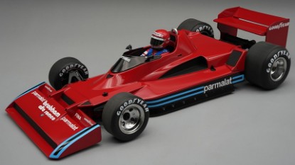 Immagine di BRABHAM BT45C PAUL RICARD TEST 1978 N.LAUDA W/DRIVER 1:18