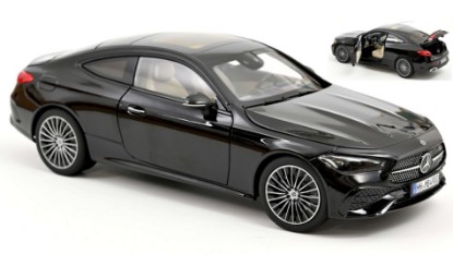 Immagine di MERCEDES CLE COUPE' 2024 OBSIDIAN BLACK METALLIC 1:18