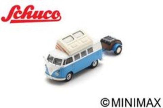 Immagine di VW T1 CAMPINGBUS W/WESTFALIA TRAILER 1:43