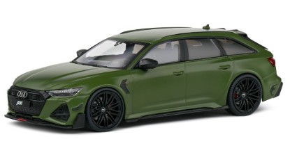 Immagine di AUDI A6 RS6-R ABT AVANT SW STATION WAGON 2022 OLIVE GREEN 1:43