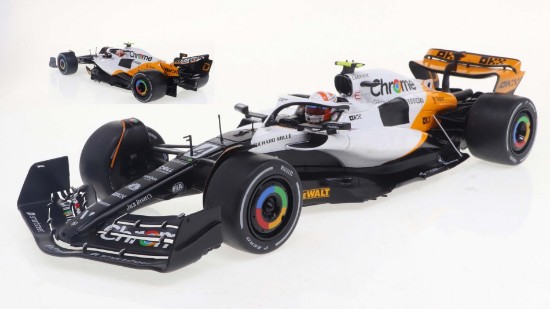Immagine di MCLAREN F1 MCL60 N.4 9th MONACO GP 2023 LANDO NORRIS 1:18