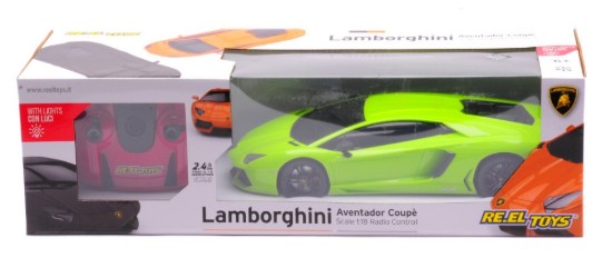 Immagine di LAMBORGHINI AVENTADOR SC LIGHT GREEN RADIOCOMANDO 1:18