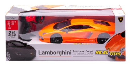 Immagine di LAMBORGHINI AVENTADOR SC ORANGE RADIOCOMANDO 1:14