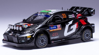 Immagine di TOYOTA YARIS WRC N.33 RALLY SWEDEN 2024 EVANS-MARTIN 1:43