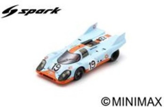 Immagine di PORSCHE 917 K N.19 2nd 24 H LE MANS 1971 ATTWOOD-MULLER 1:18