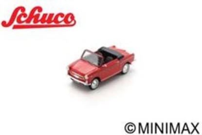 Immagine di AUTOBIANCHI CABRIOLET EDEN ROC 1962 RED RESIN 1:18