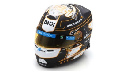 Immagine di CASCO OSCAR PIASTRI 2023 MONACO GP MC LAREN TEAM 1:5