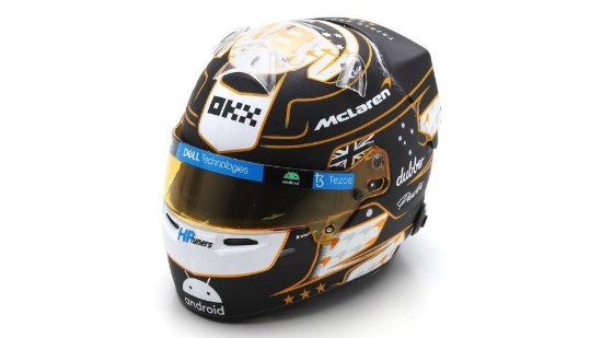 Immagine di CASCO OSCAR PIASTRI 2023 MONACO GP MC LAREN TEAM 1:5