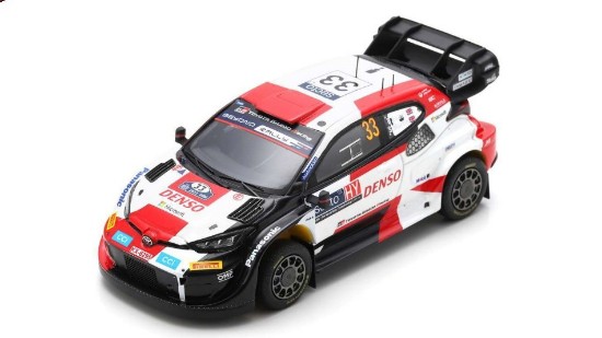 Immagine di TOYOTA YARIS N.33 WINNER RALLY FINLAND 2023 E.EVANS-S.MARTIN 1:43
