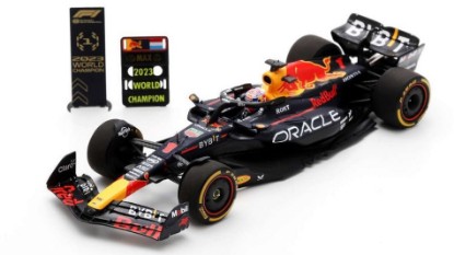Immagine di REB BULL RB19 N.1 2nd QATAR GP 2023 W.C.M.VERSTAPPEN W/BASE/PIT B. 1:43