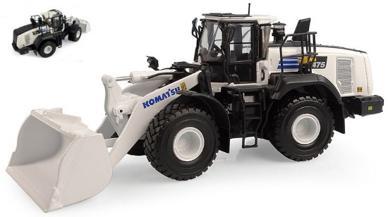 Immagine di PALA GOMMATA KOMATSU WA475-10 WHITE VERSION 1:50