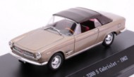 Immagine di FIAT 2300 CABRIO CLOSED 1962 GOLD 1:43
