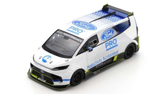 Immagine di FORD TRANSIT SUPERVAN 4 2000HP 2022 WHITE/LIGHT BLUE (PRO.R43) 1:43
