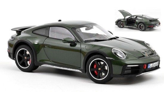 Immagine di PORSCHE 911 DAKAR 2023 OAKGREENMETALLIC 1:18