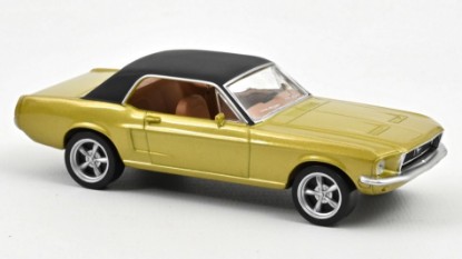 Immagine di FORD MUSTANG COUPE' 1968 GOLD JET CAR 1:43