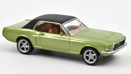 Immagine di FORD MUSTANG COUPE' 1968 METALLIC GREEN JET CAR 1:43
