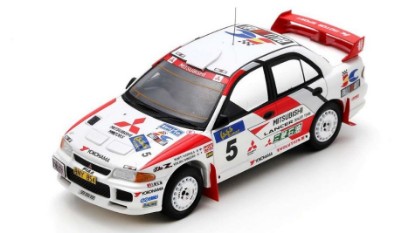 Immagine di MITSUBISHI LANCER EVO III N.5 RALLY BEIJING 1995 SHINOZUKA-KUUKKALA 1:43