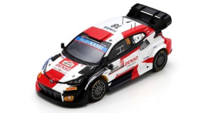 Immagine di TOYOTA GR YARIS RALLY1 N.18 5th RALLY JAPAN 2023 KATSUTA-JOHNSTON 1:43