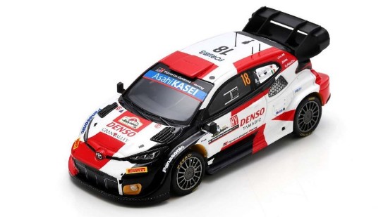 Immagine di TOYOTA GR YARIS RALLY1 N.18 5th RALLY JAPAN 2023 KATSUTA-JOHNSTON 1:43